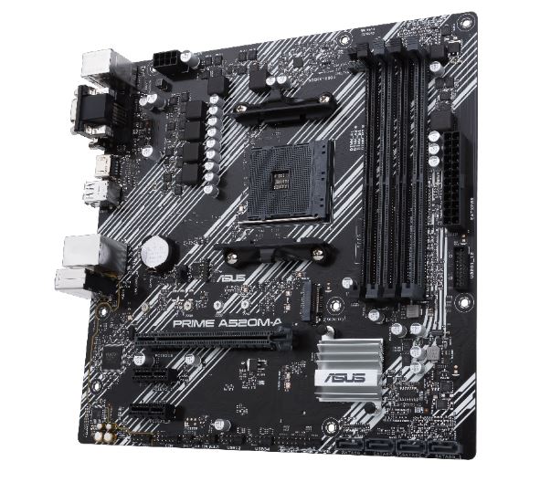 Купить ASUS PRIME A520M-A - Motherboard - micro ATX - Socket AM4 - AMD A520 Chipsatz - USB 3.2 Gen 1 - Gigabit LAN - Onboard-Grafik (CPU erforderlich) - HD Audio (8-Kanal) (90MB14Z0-M0EAY0) в магазине wardena.ru