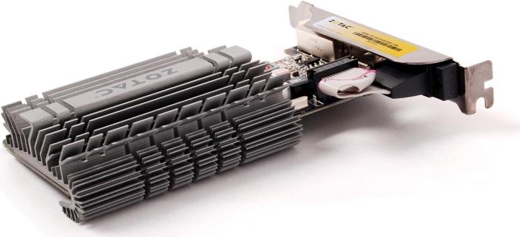 Купить ZOTAC GeForce GT 730 - Grafikkarten - GF GT 730 - 4GB DDR3 - PCIe 2,0 x16 Low Profile - DVI, D-Sub, HDMI - ohne Lüfter (ZT-71115-20L) в магазине wardena.ru