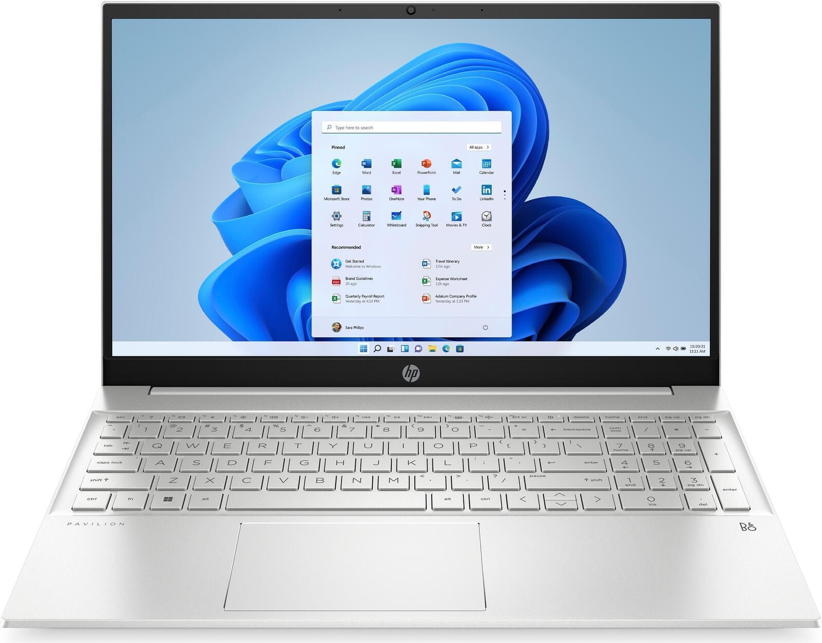 Купить HP Pavilion Laptop 15-eh3056ng - AMD Ryzen 5 7530U / 2 GHz - Win 11 Home - Radeon Graphics - 8 GB RAM - 512 GB SSD NVMe - 39.6 cm (15.6") IPS 1920 x 1080 (Full HD) - Wi-Fi 6, Bluetooth 5.2 WLAN-Karte - natürlich silberfa (7N2G6EA#ABD) в магазине wardena.ru