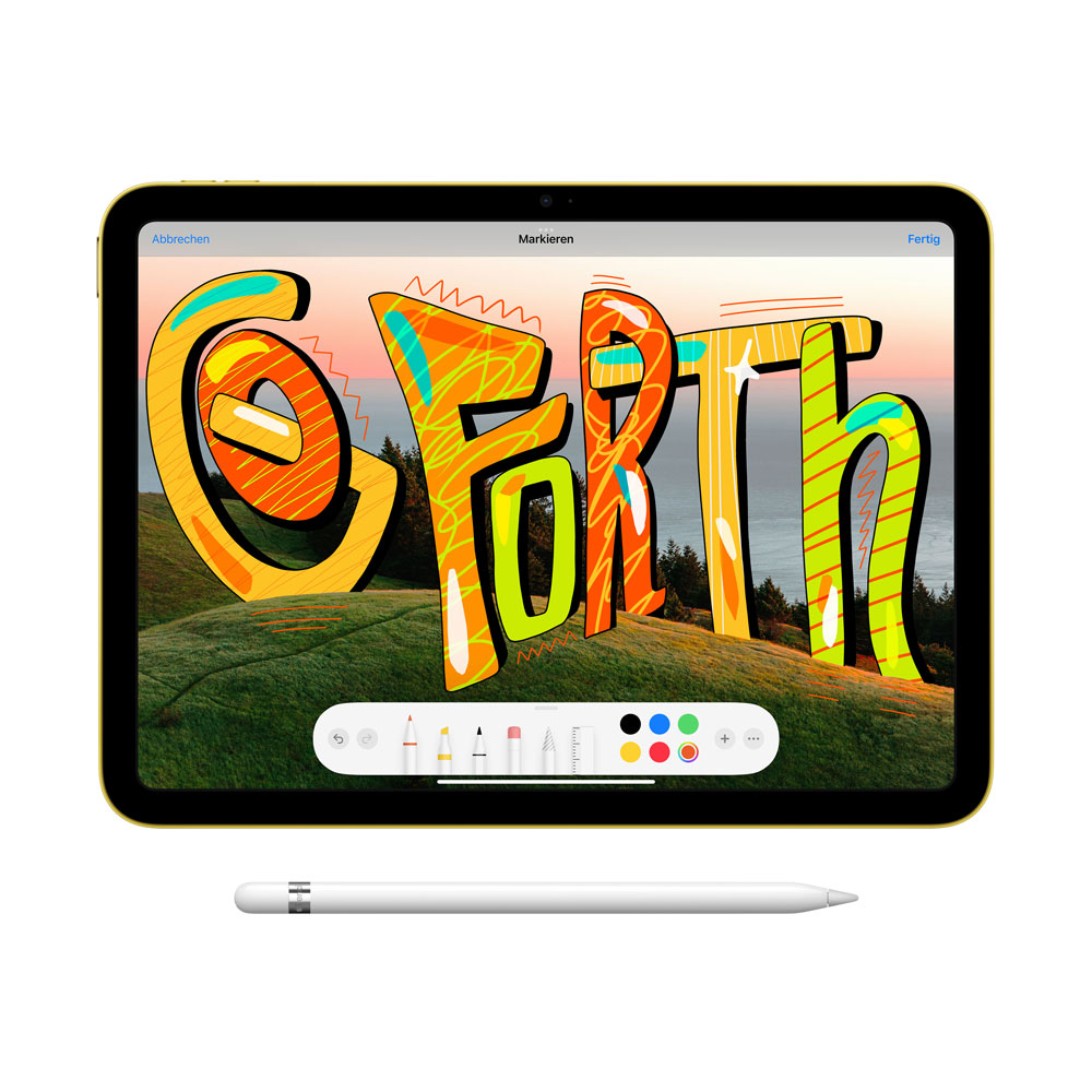 Купить Apple 10.9"  iPad Wi-Fi - 10. Generation - Tablet - 64GB - 27,7 cm (10.9") IPS (2360 x 1640) - Silber (MPQ03FD/A) в магазине wardena.ru