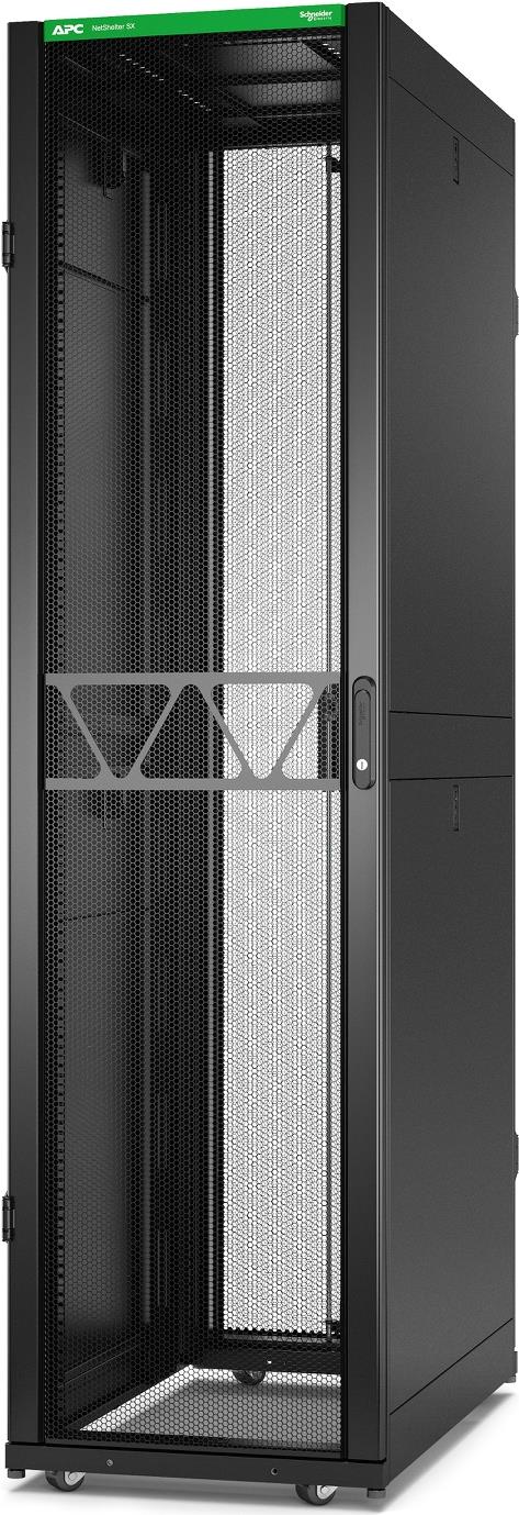 Купить APC NetShelter SX Gen 2 - Schrank Netzwerkschrank - 2258 (H) x 600 (B) x 1070 (T) mm, mit Seiten - bodenstehend - Schwarz - 48U - 48.3 cm (19") (AR3107B2) в магазине wardena.ru