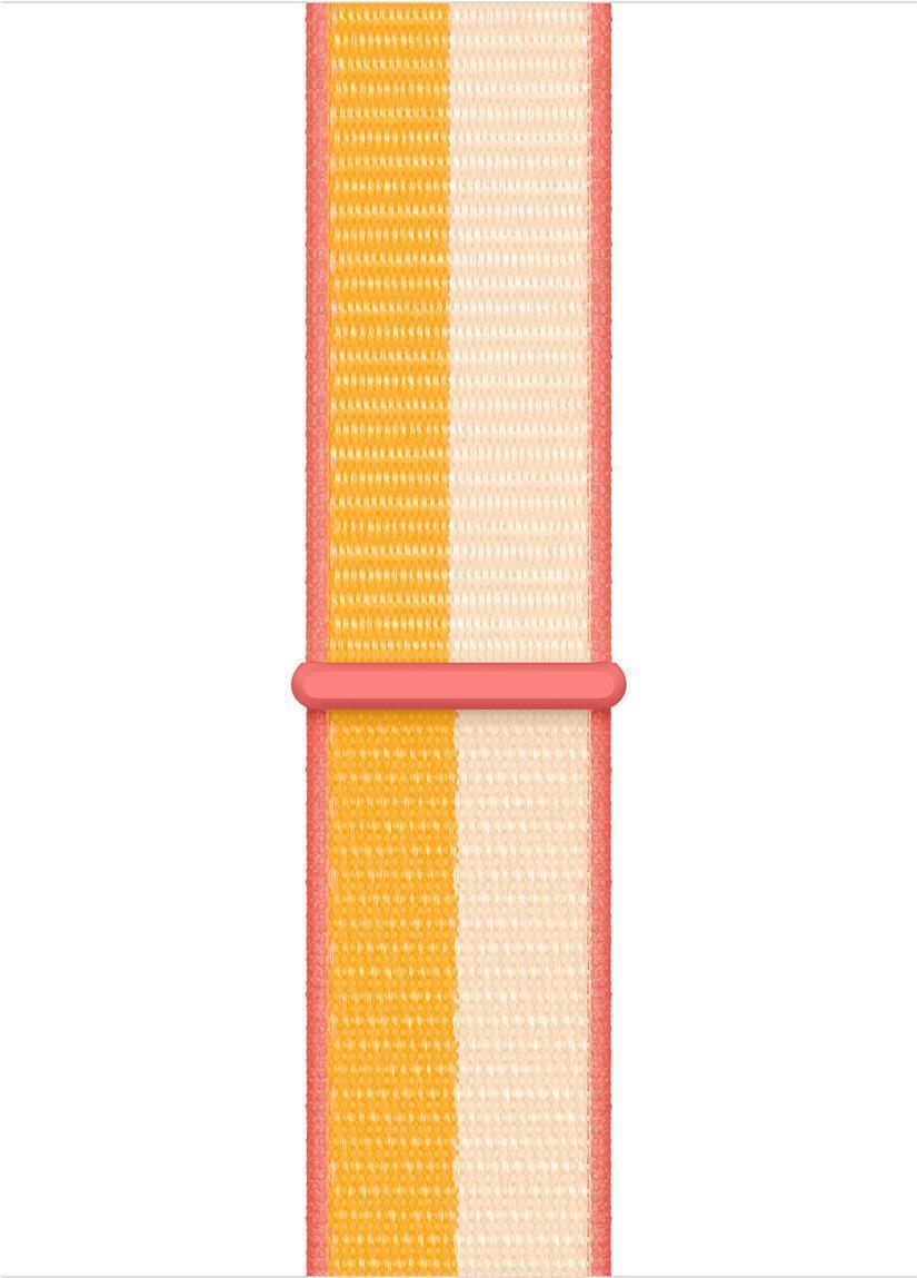 Купить Apple Watch SE (GPS + Cellular) - 44 mm - Gold Aluminium - intelligente Uhr mit Sportschleife - gewebtes Nylon - Maize/White - Handgelenkgröße: 145-220 mm - 32 GB - Wi-Fi, Bluetooth - 4G - 36.36 g (MKT23FD/A) в магазине wardena.ru