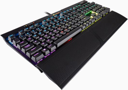 Купить Corsair K70 - Full-size (100%) - USB - Mechanischer Switch - QWERTY - RGB-LED - Schwarz (CH-9109012-NA) в магазине wardena.ru
