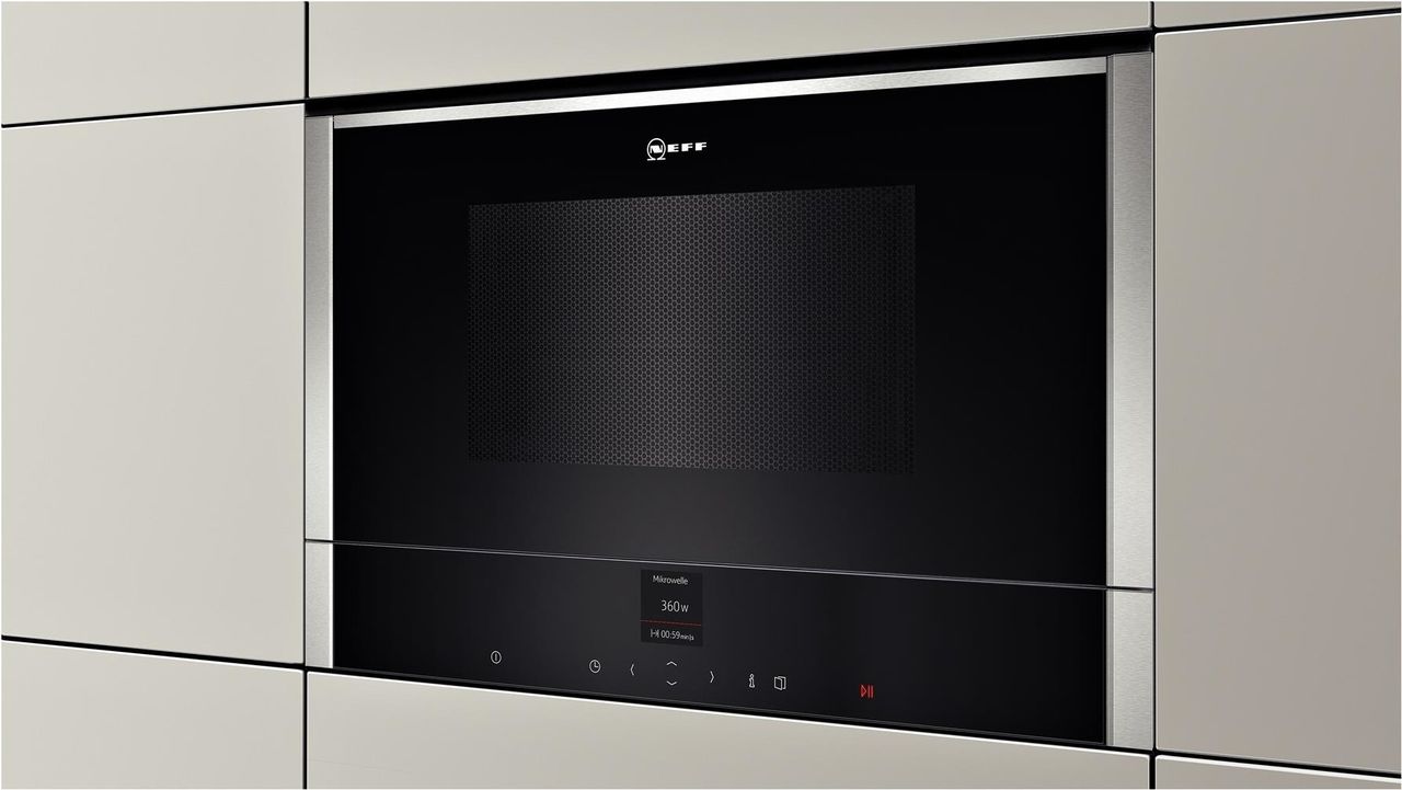 Купить Neff C17GR01N0B - Mikrowellenofen mit Grill - eingebaut - 21 Liter - 900 W - rostfreier Edelstahl в магазине wardena.ru