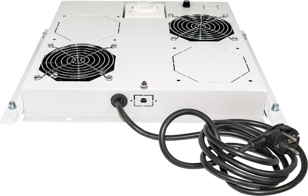 Купить Intellinet - Rack-Lüftereinschub (220/240 V) mit 2 Lüftern - Grau, RAL 7035 - 1U - 48,3 cm (19") (712781) в магазине wardena.ru