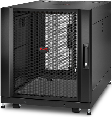 Купить APC NetShelter SX 12U Server Rack Enclosure 600mm x 900mm w/ Sides Black (AR3003) в магазине wardena.ru