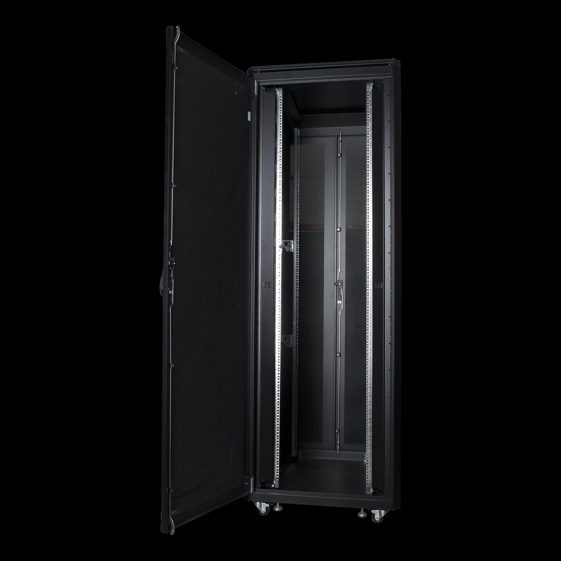 Купить LOGON RSL46U81BL - Freistehendes Gestell - 46U - 600 kg - Sperrschloss - Verstellbare Füße - Verbessertes Kabelmanagement (RSL46U81BL) в магазине wardena.ru