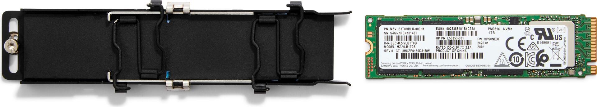 Купить HP Z Turbo - SSD - 1 TB - intern - PCIe 4.0 x4 - für Workstation Z2 G8, Z2 G9 (SFF, Tower) (201F5AA) в магазине wardena.ru