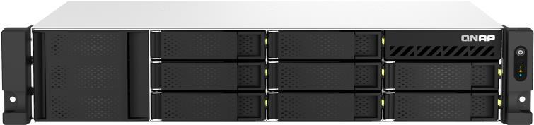 Купить QNAP TS-864EU-RP NAS Rack (2U) Eingebauter Ethernet-Anschluss Schwarz (TS-864eU-RP-4G) в магазине wardena.ru