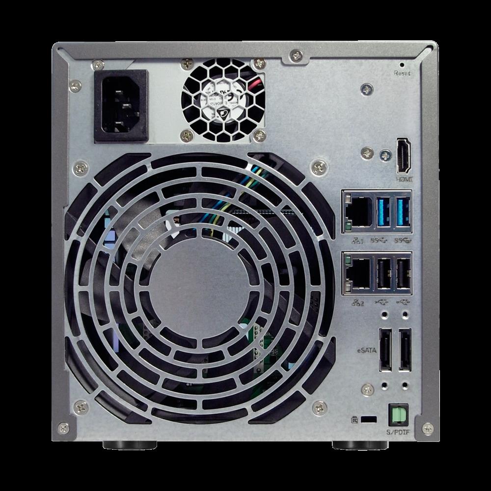 Купить ASUSTOR AS7004T - NAS-Server - 4 Schächte - SATA 6Gb/s / eSATA - RAID 0, 1, 5, 6, 10, JBOD - RAM 8 GB - Gigabit Ethernet - iSCSI (90IX00E1-BW3S20) в магазине wardena.ru