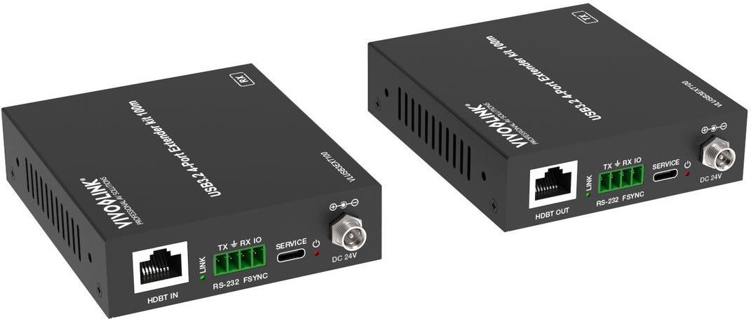 Купить VivoLink USB3.2 5Gbit/s 4-Port Extender kit 100m - 5 Gbps - 4-Port (VLUSB3EXT100) в магазине wardena.ru