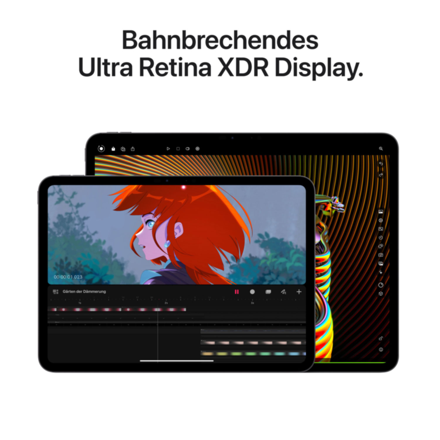 Купить Apple iPad Pro 5G Apple M TD-LTE & FDD-LTE 1 TB 27,9 cm (11") 16 GB Wi-Fi 6E (802.11ax) iPadOS 17 Schwarz (MVW53NF/A) в магазине wardena.ru