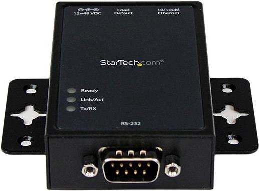 Купить StarTech.com 1 Port RS232 auf IP Ethernet Geräteserver - Seriell IP Konverter - Aluminium - Geräteserver - 10Mb LAN, 100Mb LAN, RS-232 - AC 100/230 V - Schienenmontage möglich (NETRS2321P) в магазине wardena.ru