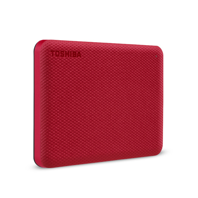 Купить Toshiba Canvio Advance - Festplatte - 4 TB - extern (tragbar) - 2.5" (6.4 cm) - USB 3.2 Gen 1 - Rot (HDTCA40ER3CA) в магазине wardena.ru