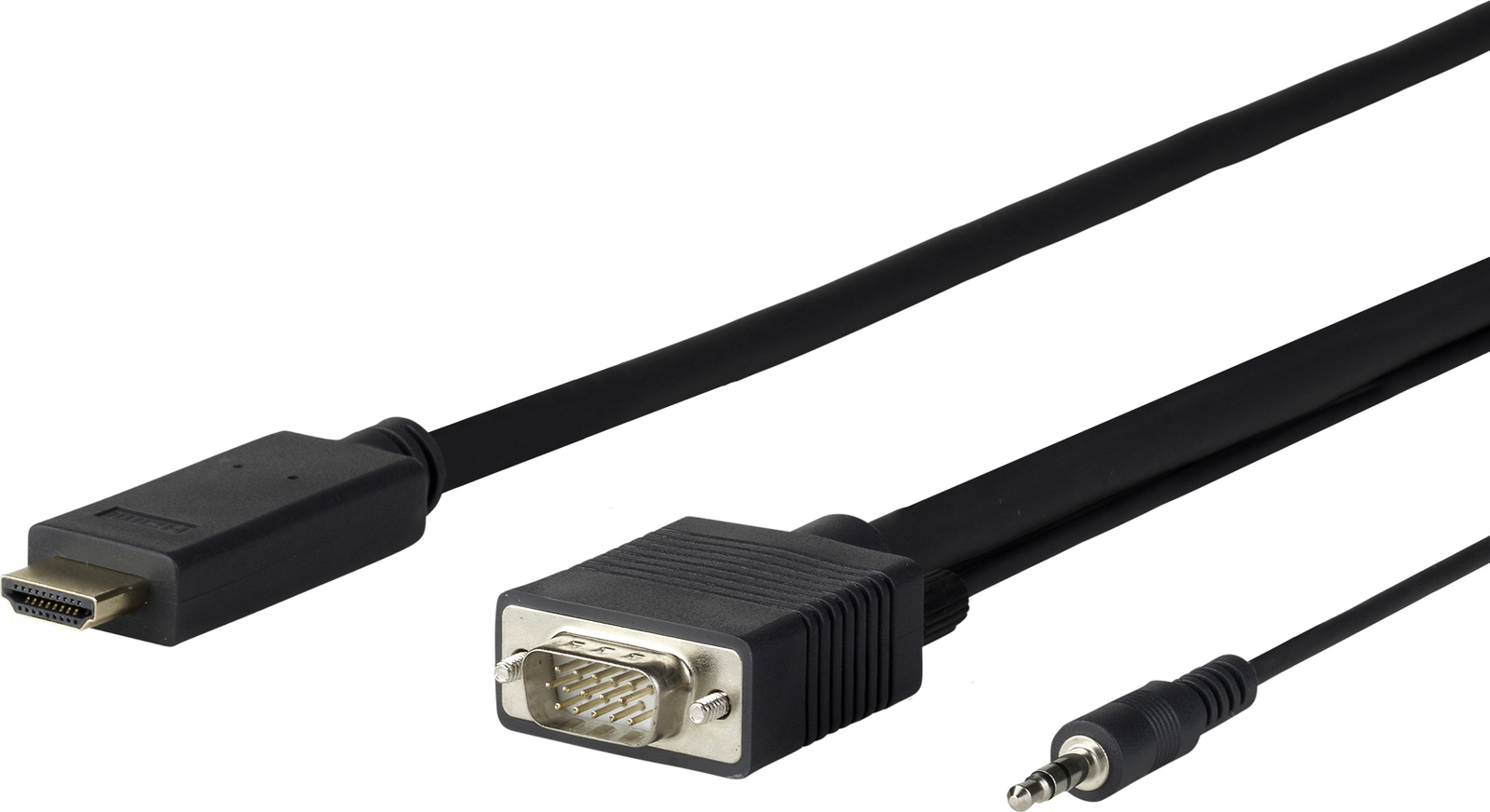 Купить VivoLink PROHDMIVGA5 Videokabel-Adapter 5 m HDMI Typ A (Standard) VGA (D-Sub) + 3.5mm Schwarz (PROHDMIVGA5) в магазине wardena.ru
