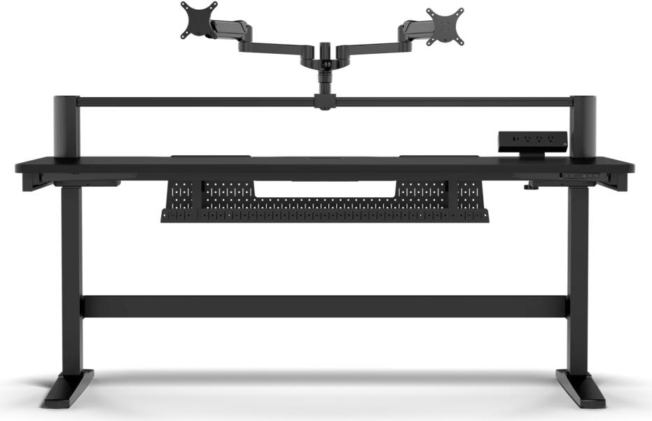 Купить Corsair Platform 6 Elevate Schreibtisch Schwarz inkl. Monitorhalterung - • Stilvoller und vielseitiger höhenverstellbarer Computerschreibtisch • Zwei Elektromotoren mit gespeicherten Höheneinstellungen • Einschließlich z (CF-9500051-EU) в магазине wardena.ru