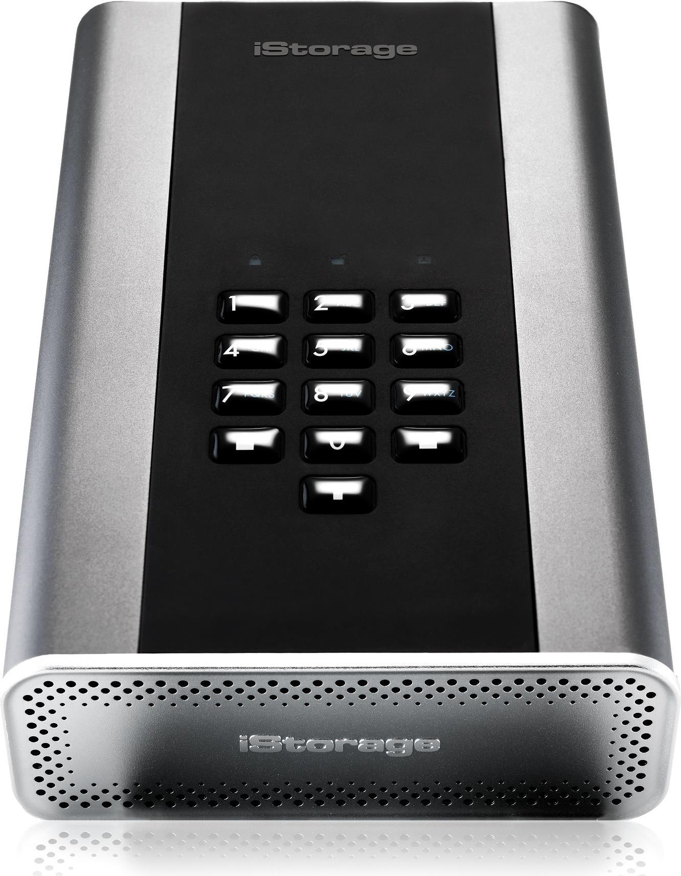 Купить iStorage DiskAshur DT2 Externe Festplatte 20000 GB Schwarz - Grau (IS-DT2-256-20000-C-G) в магазине wardena.ru