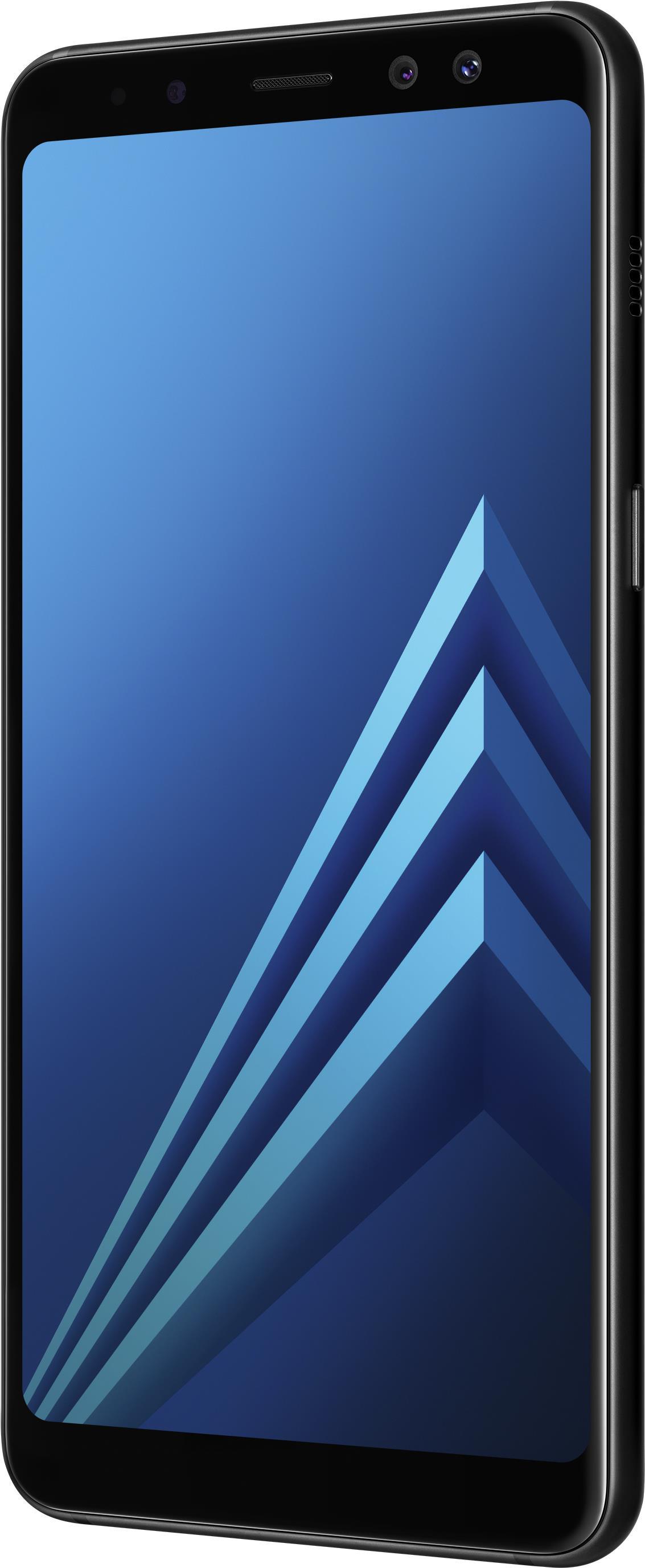 Купить Samsung Galaxy A8 (2018) Enterprise Edition - 4G Smartphone - Dual-SIM - RAM 4 GB / Internal Memory 32 GB - microSD slot - OLED-Display - 5.6" - 2220 x 1080 Pixel - rear camera 16 MP - 2x front cameras 16 MP, 8 MP - schw (SM-A530FZKDE28) в магазине wardena.ru
