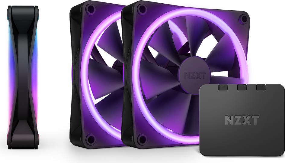 Купить NZXT F120 RGB DUO Triple Pack Computergehäuse Ventilator 12 cm Schwarz 3 Stück(e) (RF-D12TF-B1) в магазине wardena.ru