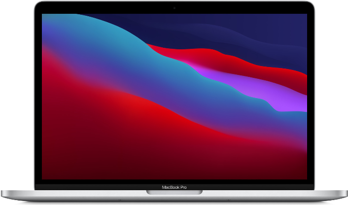 Купить Apple MacBook Pro 33cm(13‘‘) 256GB Silber CTO M1 8-Core (16GB) (Z11D-0100) в магазине wardena.ru
