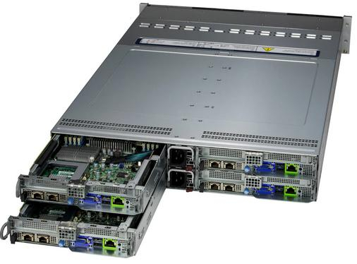 Купить Server Supermicro SYS-221BT-HNTR • CSE-217BQ2-R3K04P • X13DET-B • 2U IPMI в магазине wardena.ru