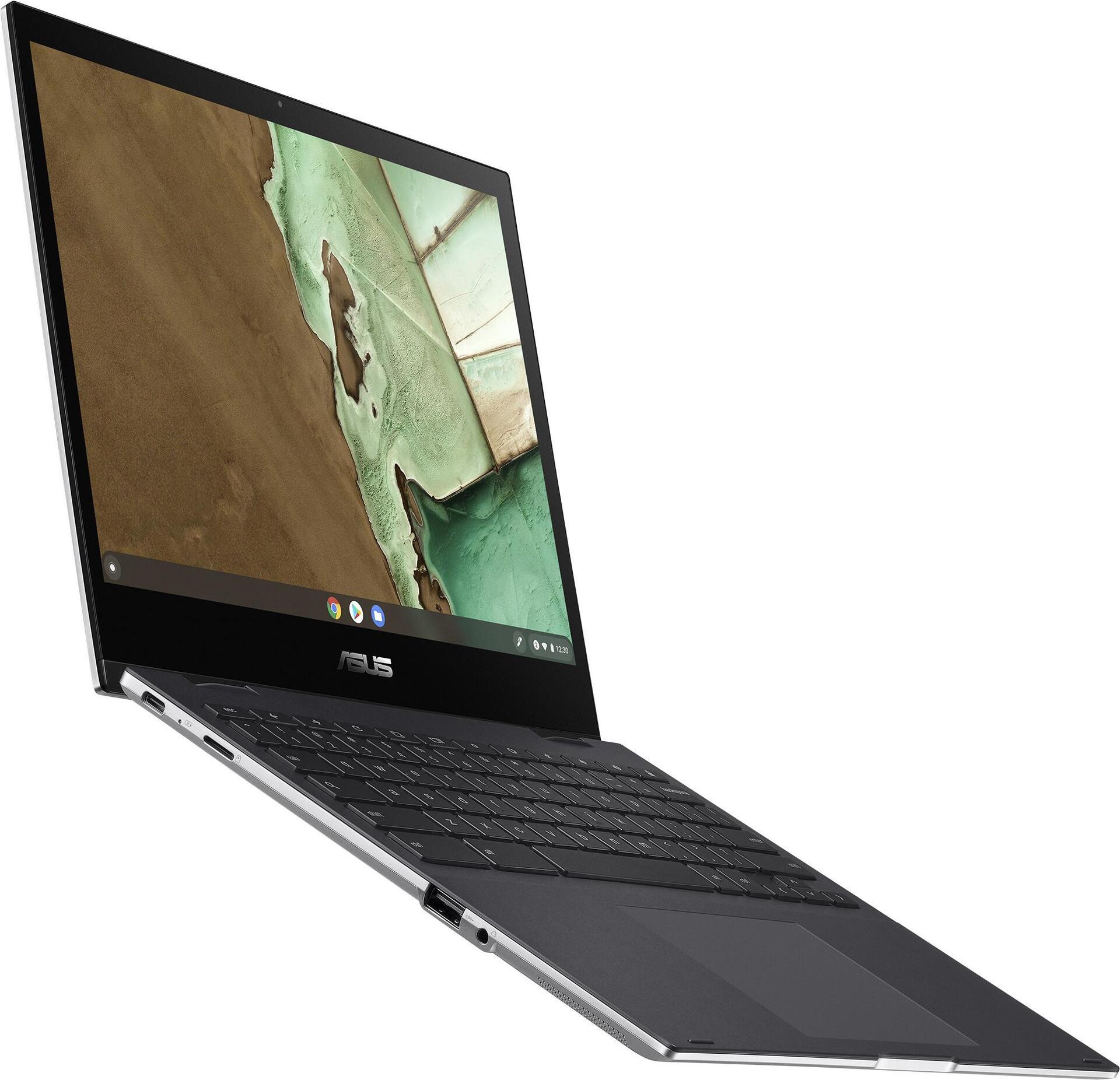Купить ASUS Chromebook Flip CM3200FVA-HW0006 30,5 cm (12" ) Touchscreen MediaTek 8 GB LPDDR4x-SDRAM 64 GB eMMC Wi-Fi 5 (802.11ac) Chrome OS Silber (90NX03Q1-M00060) в магазине wardena.ru