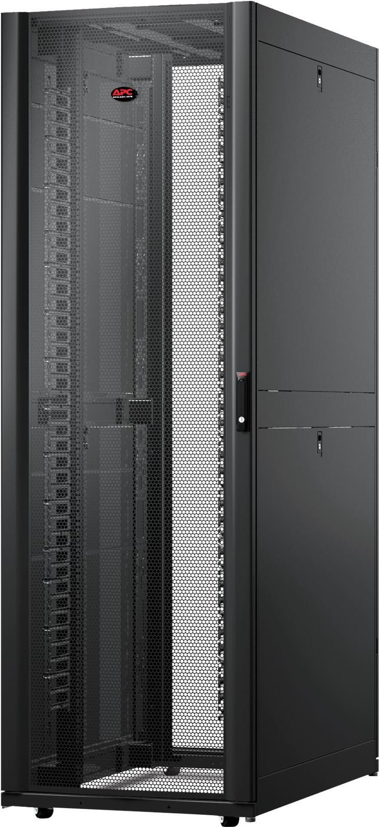 Купить APC NetShelter SX Networking Enclosure with Sides - Schrank - Schwarz - 48U - 48.3 cm (19") (AR3347) в магазине wardena.ru