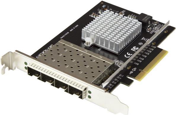 Купить StarTech.com Quad-Port SFP+ Server Network Card - PCI Express - Intel XL710 Chip - Netzwerkadapter - PCIe x8 - 10 Gigabit SFP+ x 4 - Schwarz (PEX10GSFP4I) в магазине wardena.ru