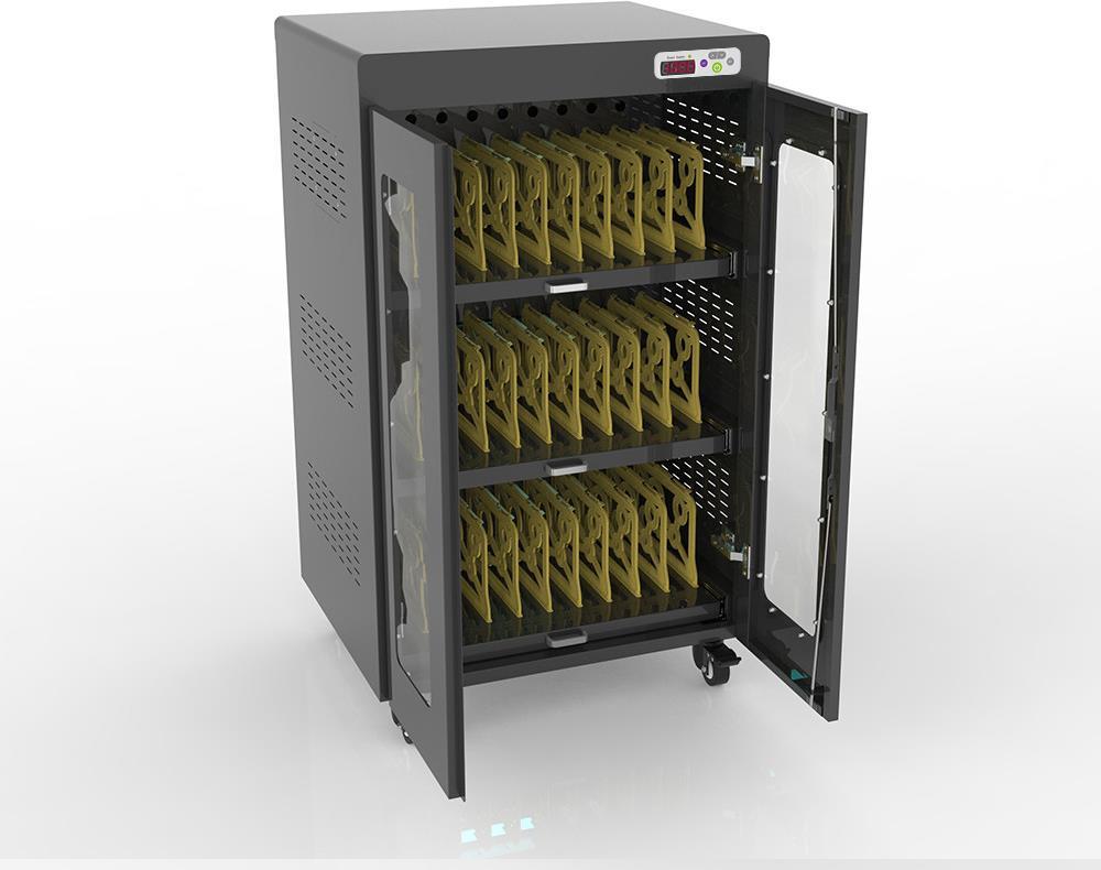 Купить Notebook-Ladewagen für Geräte bis 35,60cm (14") und bis zu 30 Geräten, inkl. UV-C Desinfektion und Smart Contr (PCT03-A30S) в магазине wardena.ru