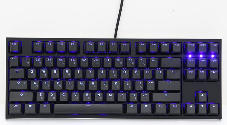 Купить Ducky One 2 TKL Backlit PBT Gaming Tastatur, MX-Blue, blaue LED - schwarz (DKON1887S-CDEPDAZB1) в магазине wardena.ru