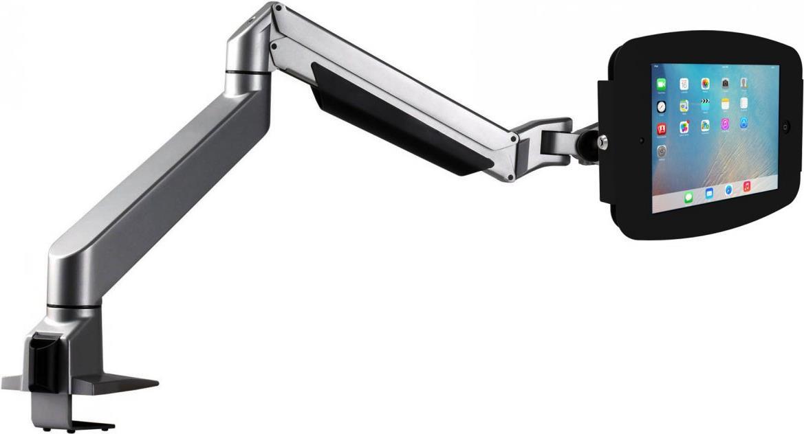 Купить Compulocks iPad Pro 27,90cm (11")  Enclosure Articulating Monitor Arm Mount - Befestigungskit (Gelenkarm, Gehäuse) - für Tablett - verriegelbar - hochwertiges Aluminium - Schwarz, Silber - Bildschirmgröße: 27.9 cm (11") (660REACH211SENB) в магазине wardena.ru