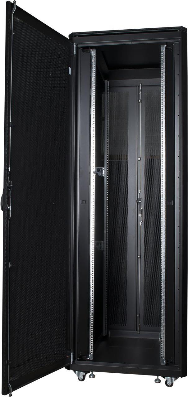 Купить LOGON RSL46U81BL - Freistehendes Gestell - 46U - 600 kg - Sperrschloss - Verstellbare Füße - Verbessertes Kabelmanagement (RSL46U81BL) в магазине wardena.ru