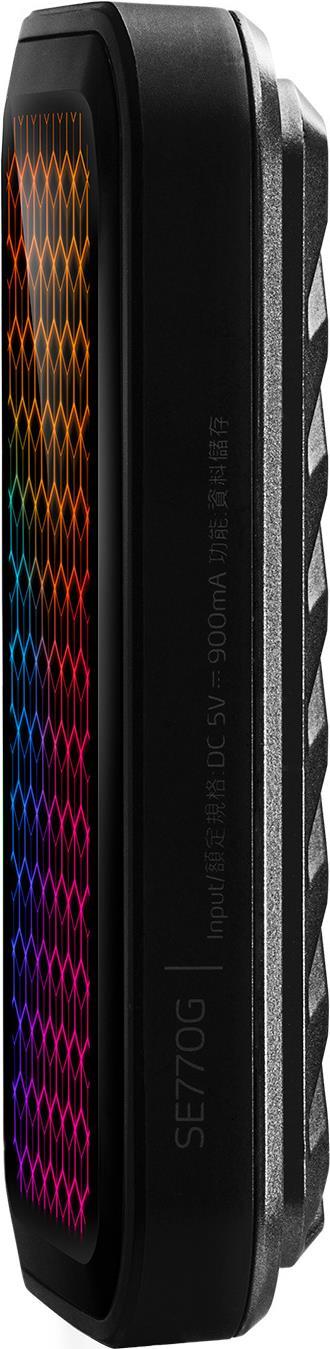 Купить ADATA SE770G - SSD - 1 TB - extern (tragbar) - USB 3.2 Gen 2 (USB-C Steckverbinder) - Schwarz (ASE770G-1TU32G2-CBK) в магазине wardena.ru