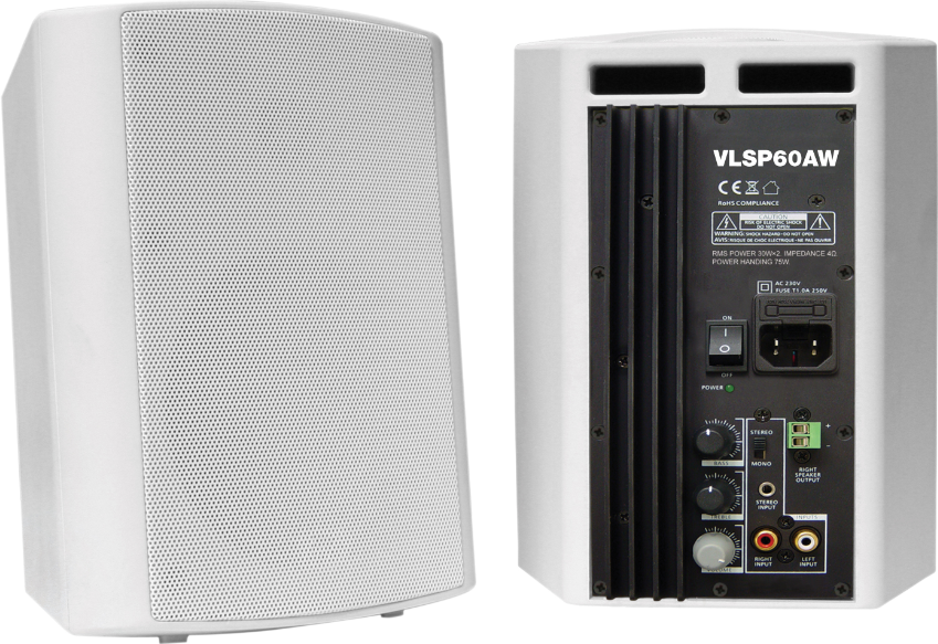 Купить VivoLink Active Speaker Set, White. (VLSP60AW) в магазине wardena.ru