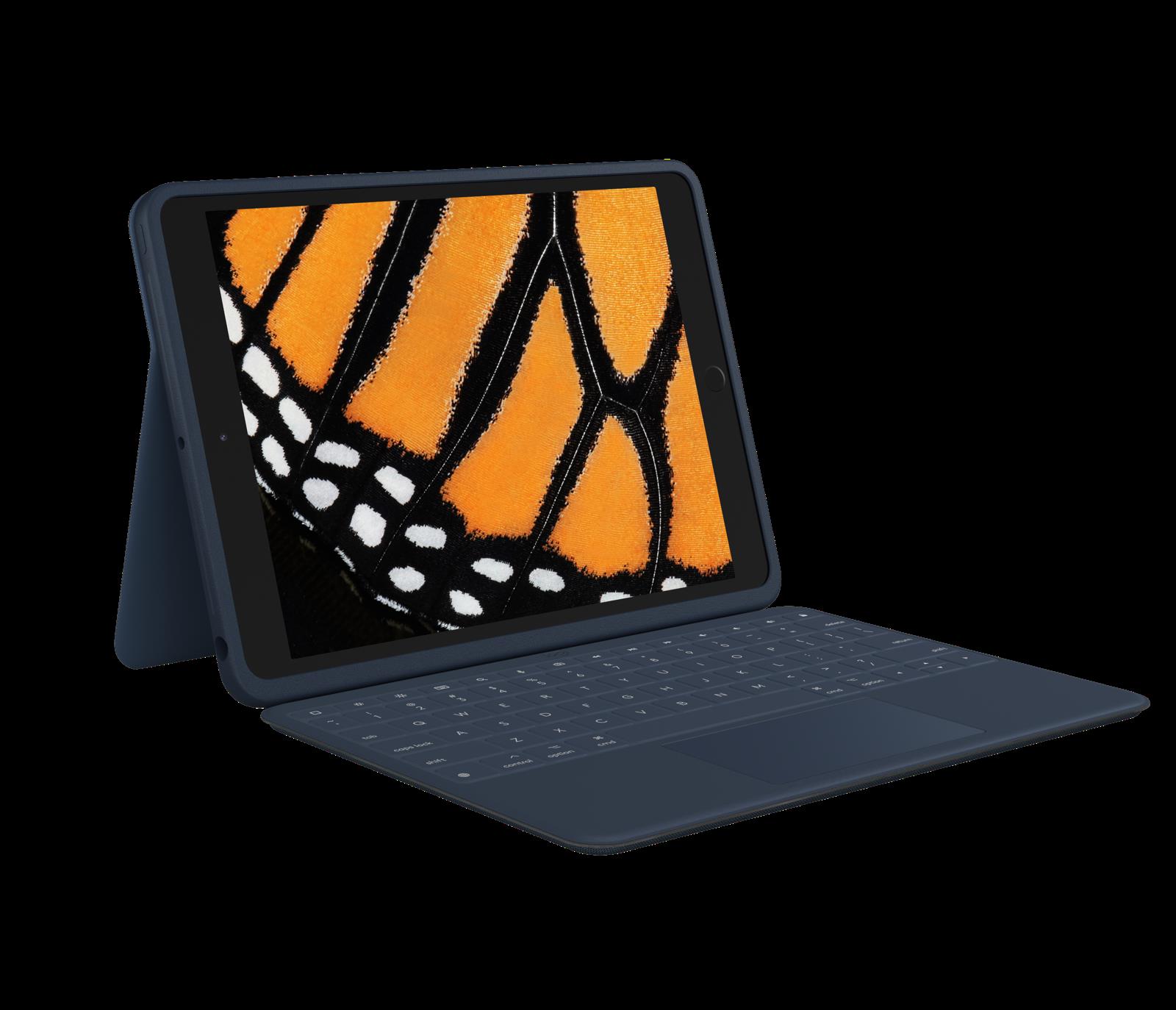 Купить Logitech Rugged Combo 3 Touch for Education - Tastatur und Foliohülle - mit Trackpad - Apple Smart connector - QWERTY - Pan-Nordic - für Bildungseinrichtungen - für Apple 10.2"  iPad (7. Generation, 8. Generation, 9. Gen (920-010366) в магазине wardena.ru