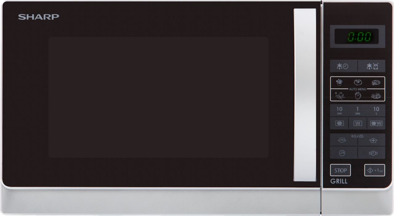 Купить Sharp R-742(IN)W - Mikrowellenofen mit Grill - 25 Liter - 900 W (R-742INW) в магазине wardena.ru