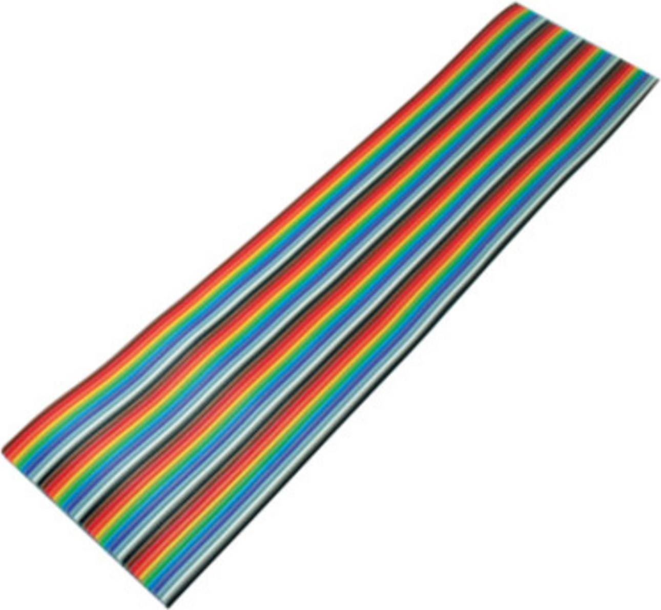 Купить S/CONN maximum connectivity Flachkabel, farbig Raster 1,27 mm, 40 pin, 30,5m (79072) в магазине wardena.ru