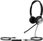Купить Yealink UH36 Dual - Teams Edition - Headset - On-Ear - kabelgebunden - USB - Schwarz und Silber (UH36 DUAL TEAMS) в магазине wardena.ru