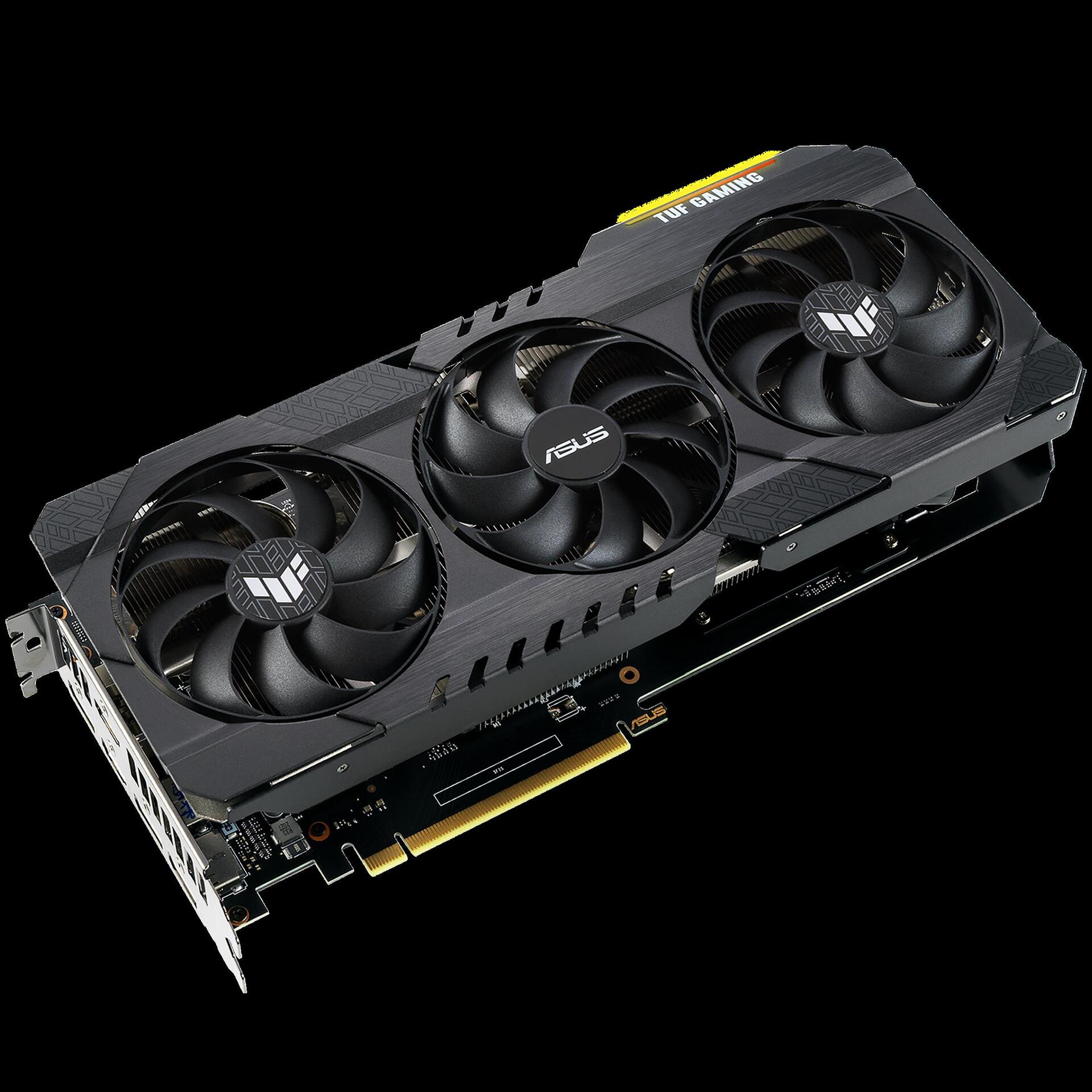 Купить ASUS TUF Gaming GeForce RTX 3060 V2 OC, TUF-RTX3060-O12G-V2-GAMING, 12GB GDDR6, 2x HDMI, 3x DP (90YV0GC0-M0NA10) в магазине wardena.ru