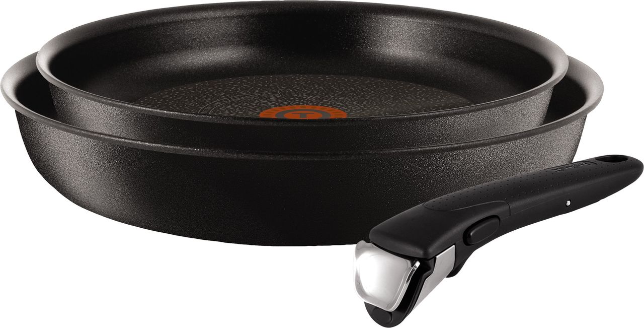 Купить Tefal Ingenio GV5 L65092 - Schwarz - Titan - 24 cm - 28 cm - Schwarz - 260 °C (L65092) (L6509205) в магазине wardena.ru