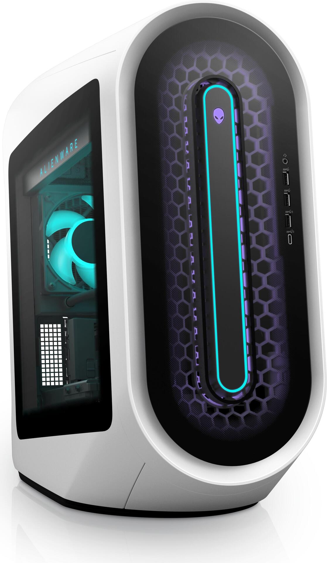 Купить Alienware Aurora R13 i7-12700K Desktop Intel® Core™ i7 16 GB DDR5-SDRAM 1000 GB SSD Windows 11 Home PC Weiß (WVPG2) в магазине wardena.ru
