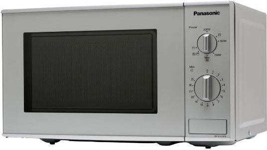 Купить Panasonic NN-K121M - Mikrowellenofen mit Grill - freistehend - 20 Liter - 800 W - Silber (NN-K121MMEPG) в магазине wardena.ru