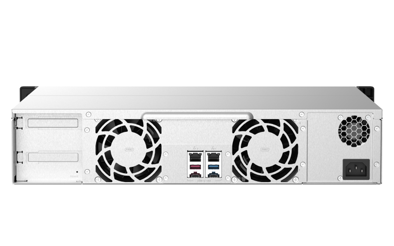 Купить QNAP QuTS hero Turbo Station TS-873AeU-4G 8TB, 4GB RAM, 2x 2.5GBase-T, 2HE (TS-873AeU-4G) в магазине wardena.ru