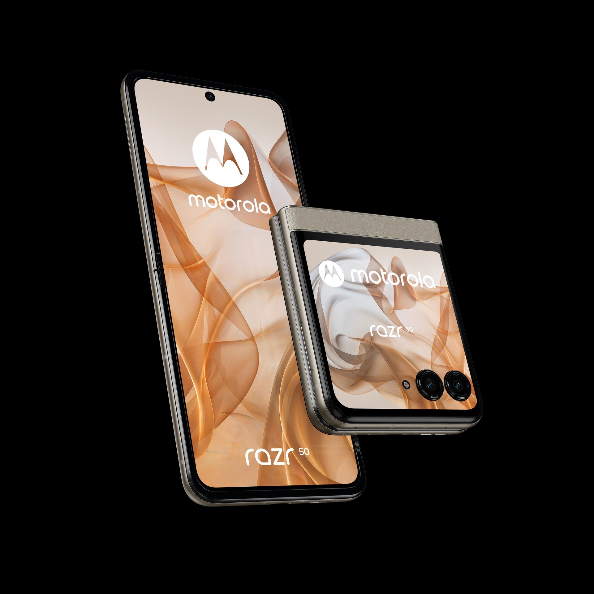 Купить Motorola razr 50 17,5 cm (6.9") Dual-SIM Android 14 5G USB Typ-C 8 GB 256 GB 4200 mAh Sand (PB200010SE) в магазине wardena.ru