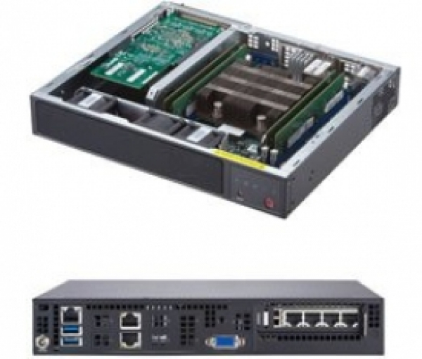 Купить IoT Gateway Supermicro SYS-E300-9D • CSE-E300 • X11SDV-4C-TLN2F в магазине wardena.ru