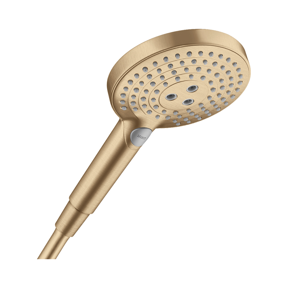 Купить Hansgrohe Raindance Select S 120 3 jet ручной душ хром-белый матовый 26530400 в магазине wardena.ru