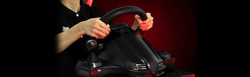 Купить Nitho 380892 Schwarz USB Lenkrad + Pedale Analog / Digital Nintendo Switch - Nintendo Switch Lite - PC - PlayStation 4 - Playstation 3 - Xbox One - Xbox One S - Xbox One X - Xbox Series S - Xbox Series X (MLT-DP16-K) в магазине wardena.ru