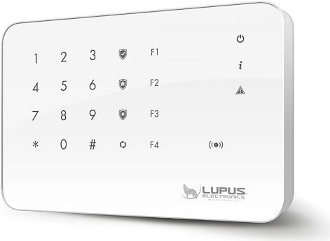 Купить LUPUS-Electronics LUPUSEC V2 - Bedienfeld - drahtlos - 868,6625 MHz (12109) в магазине wardena.ru