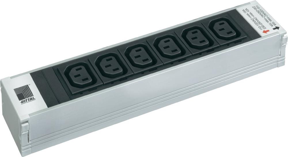 Купить Rittal - Steckdosenleiste (Plug-In-Modul) - Ausgangsbuchsen: 6 (IEC 60320 C13) (7856080) в магазине wardena.ru