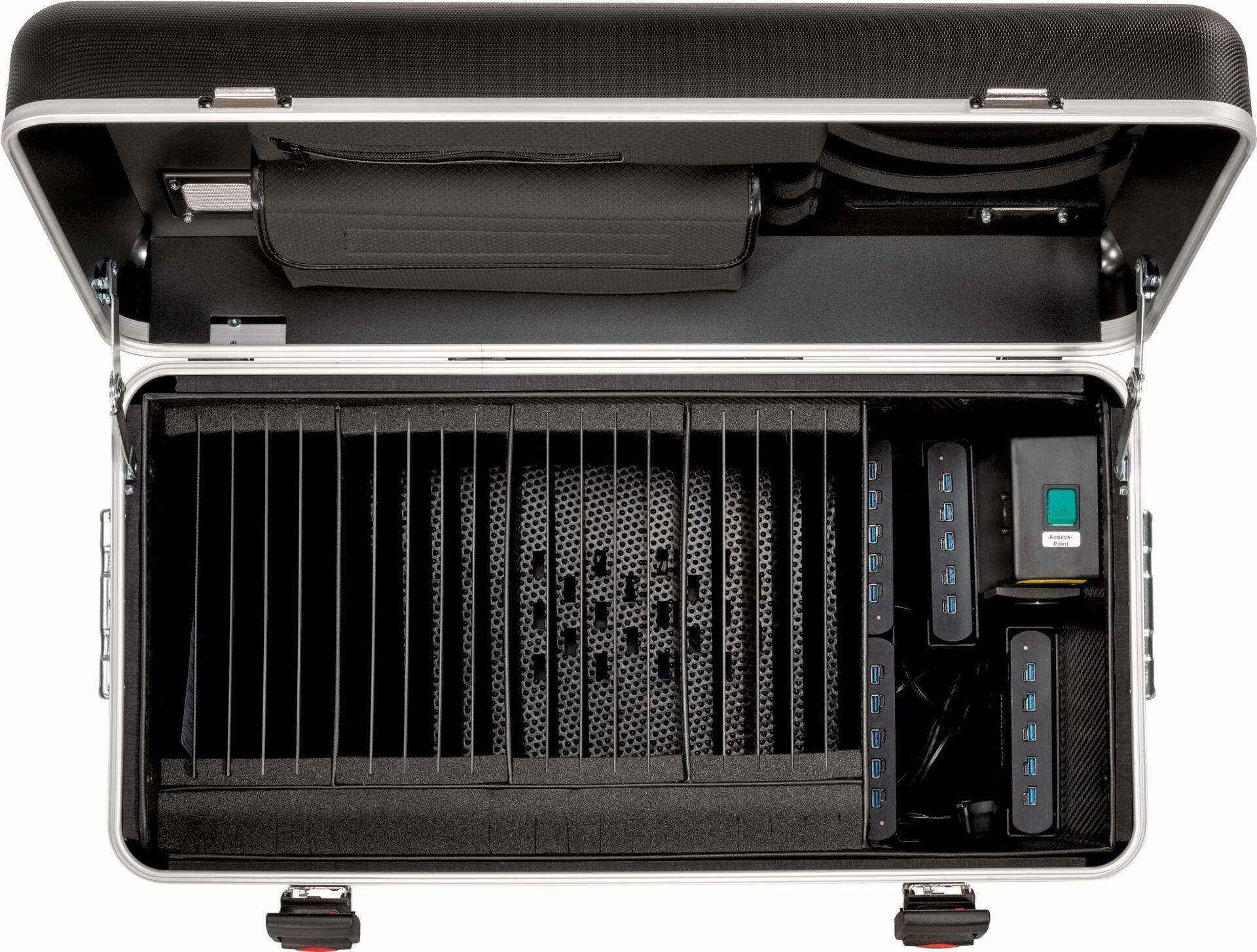 Купить PARAT PARAPROJECT Case TC20 Plus - Wagen (nur Laden) - für 20 Tablets - verriegelbar - X-ABS Kunststoff - Schwarz - Bildschirmgröße: up to 29,2 cm (up to 11.5") (20872015101) в магазине wardena.ru